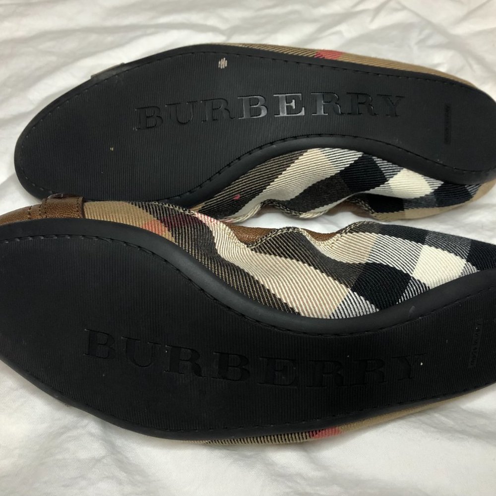 Burberry Housecheck Ballerina Flat EUR 38 - Picture 2 of 9